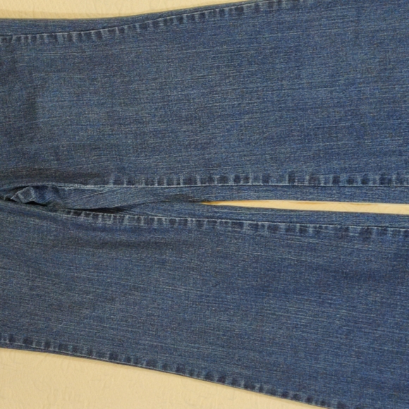 Farlow Wide Leg Bell Bottom Blue Jeans - Picture 3 of 11